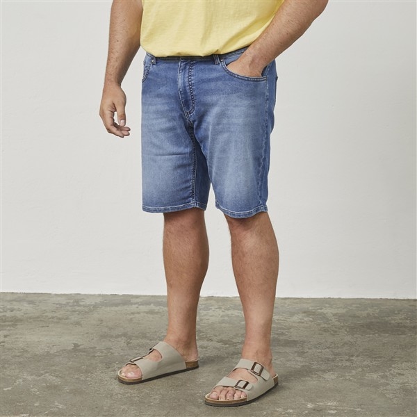 North Latitude Denim shorts MICK m. stretch, denim blue