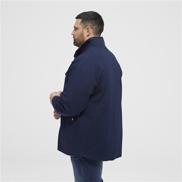North Latitude multi-pocket katoenen jas, night sky