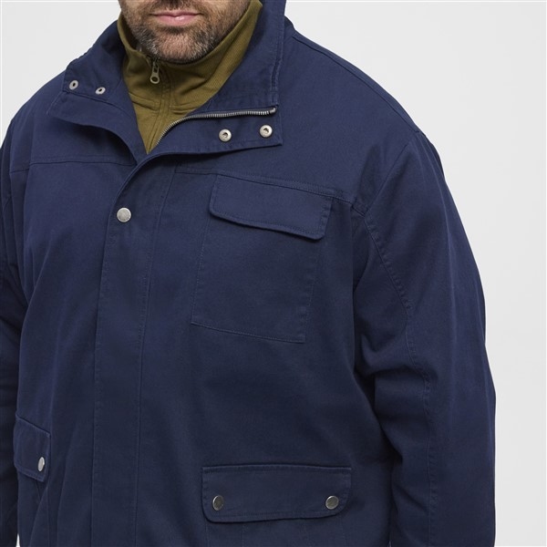 North Latitude multi-pocket katoenen jas, night sky