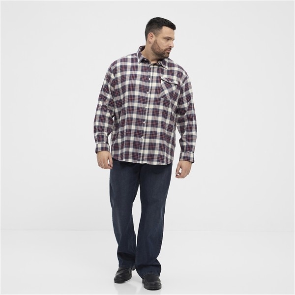 North Latitude overhemd flanel soft-feel, geruit