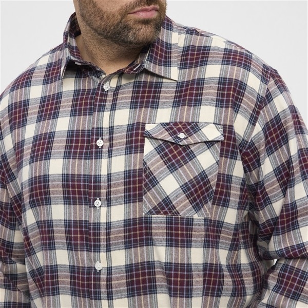 North Latitude overhemd flanel soft-feel, geruit