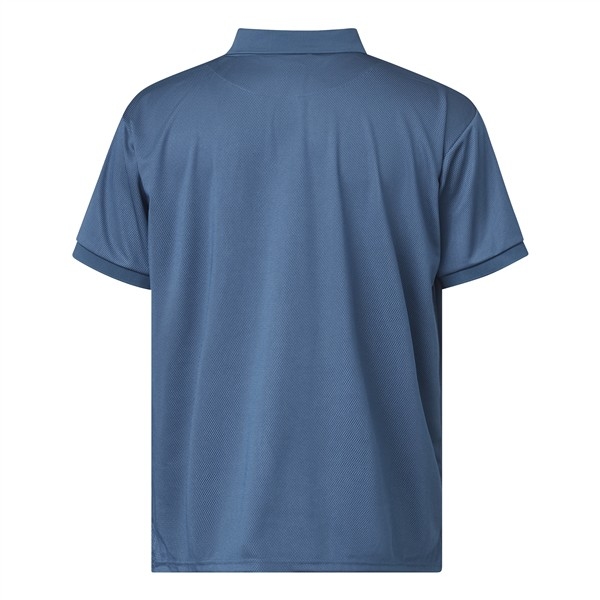 North Latitude polo korte mouw Cool Effect, d. petrol