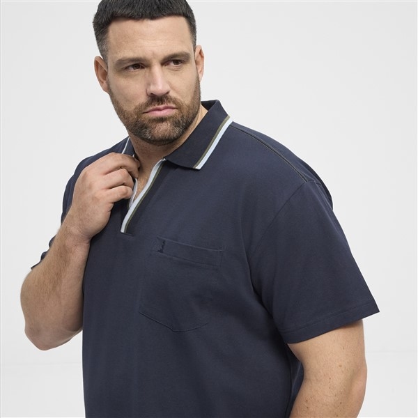 North Latitude polo pique superflex, navy