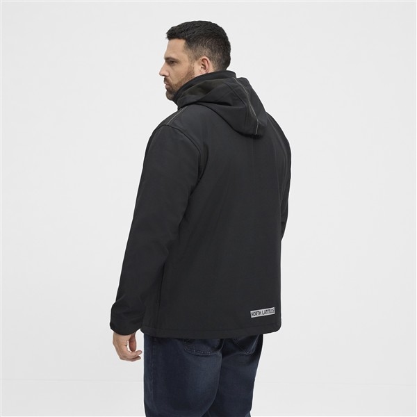 North Latitude Softshell jack 20.000mm, zwart