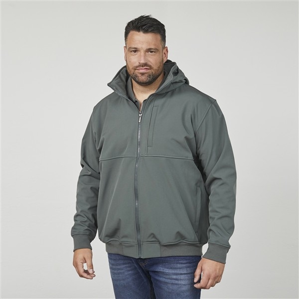 North Latitude Softshell zomerjack, dust green