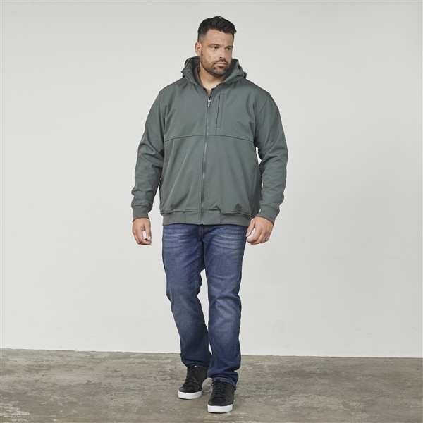 North Latitude Softshell zomerjack, dust green