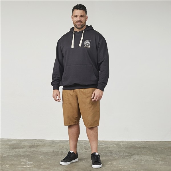 North Latitude sweater m. capuchon, black