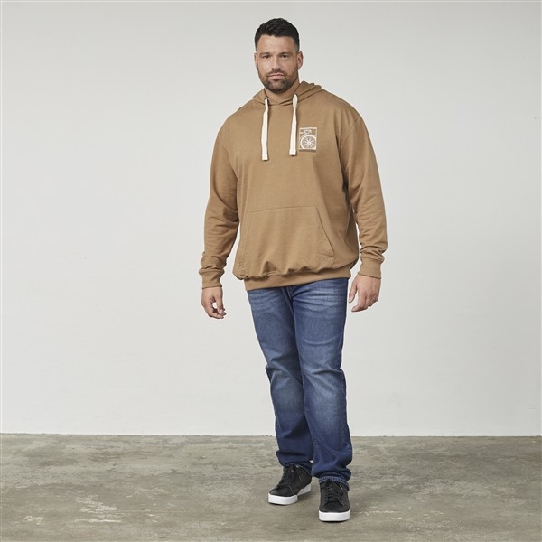 North Latitude sweater m. capuchon, camel