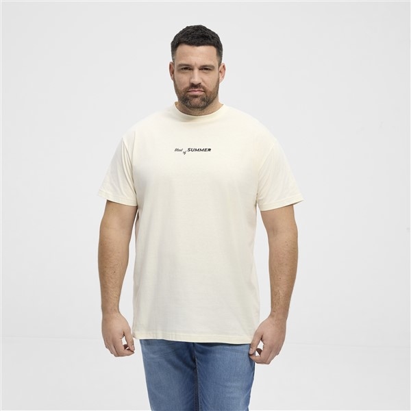 North Latitude T-shirt 'Blast of Summer', offwhite