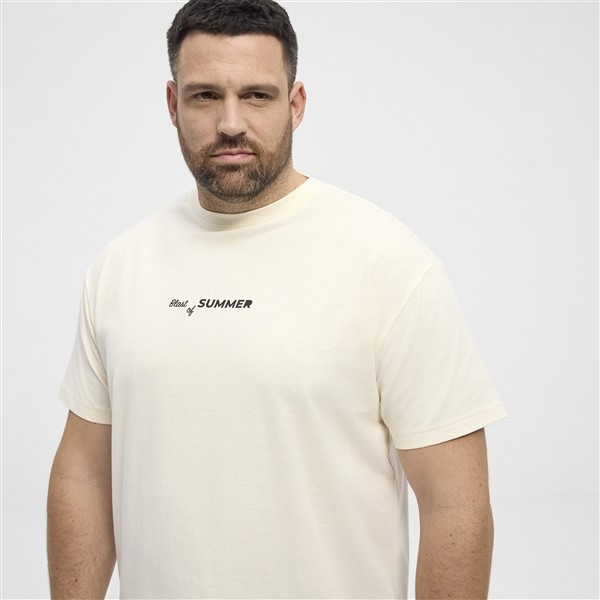 North Latitude T-shirt 'Blast of Summer', offwhite
