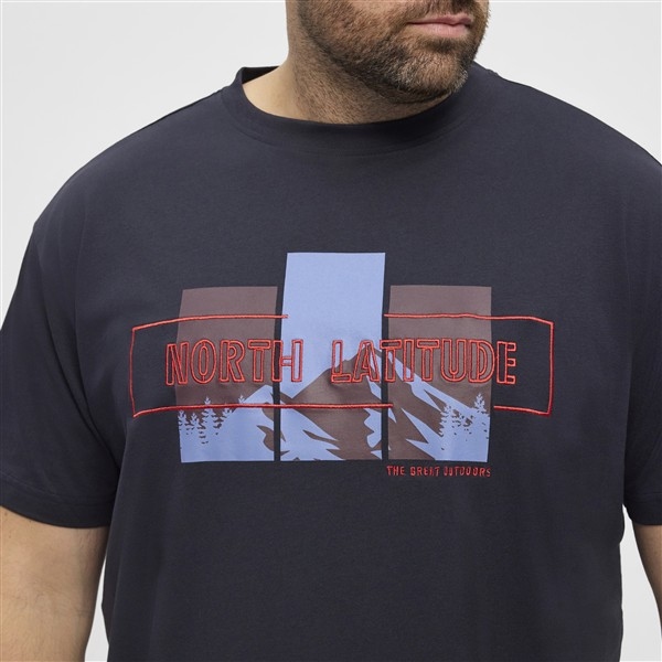 North Latitude T-shirt 'The Great Outdoors', night sky