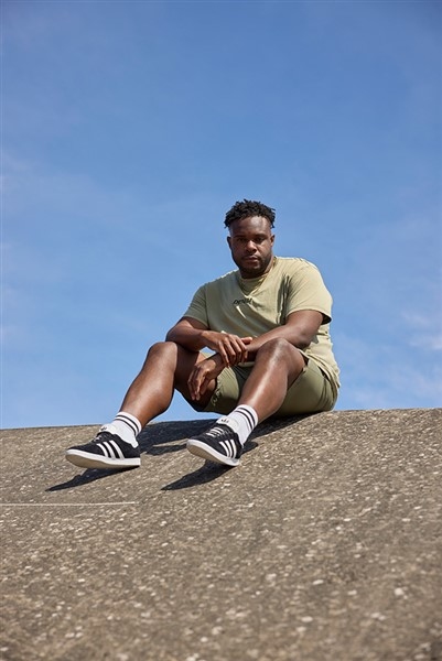 North Latitude T-shirt print 'DENIM', army green