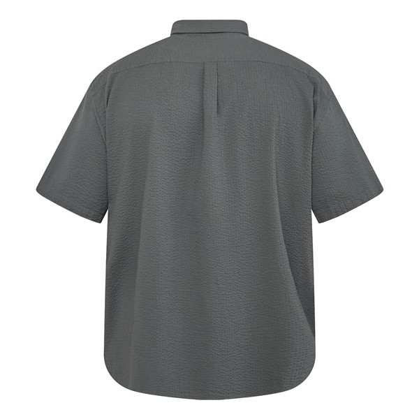 North Latitude zomer overshirt strijkvrij, dust green