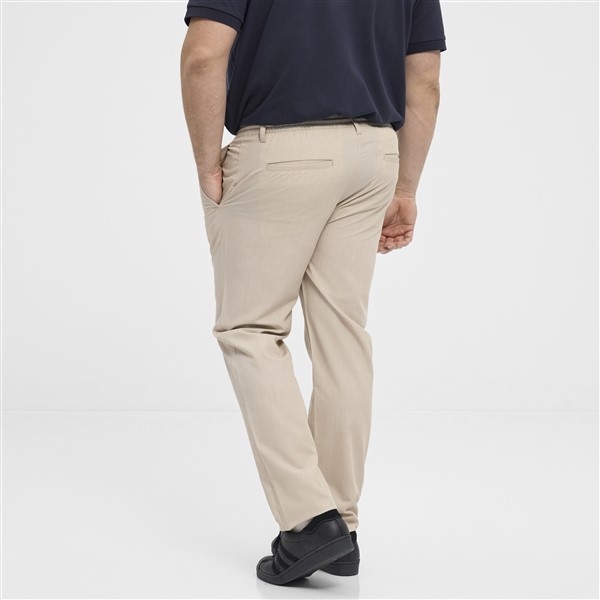 North Pantalon Jogging style m. elast. boord, sand