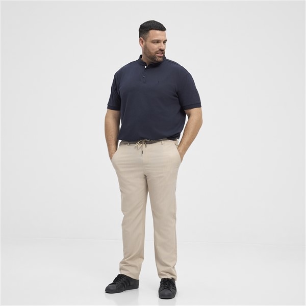North Pantalon Jogging style m. elast. boord, sand