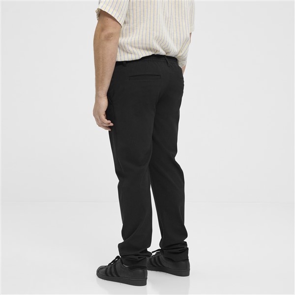 North Pantalon Jogging style m. elast. boord, zwart
