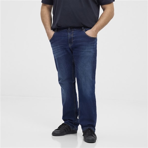 North Ringo jeans m. stretch L34, blue wash