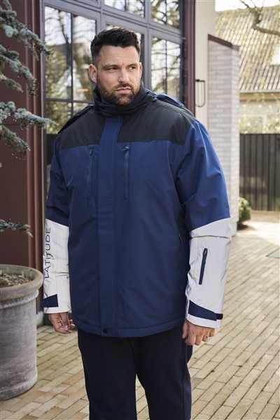 North Ski/Outdoor Jack 10K, navy-zwart-grijs
