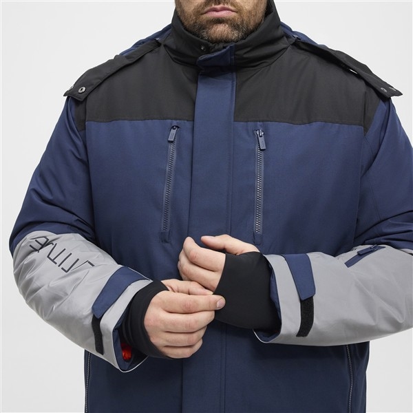 North Ski/Outdoor Jack 10K, navy-zwart-grijs