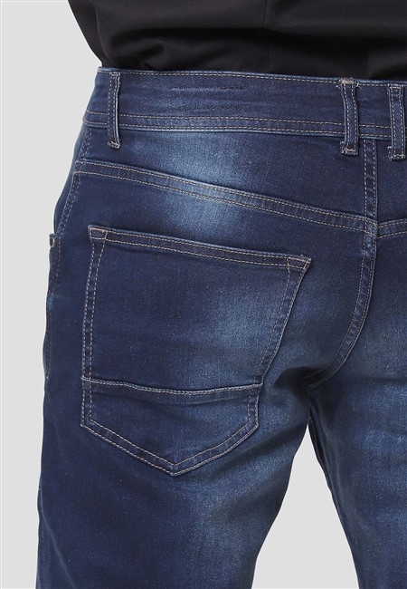 Pre End Jeans m. stretch Robbie L30, dark blue wash