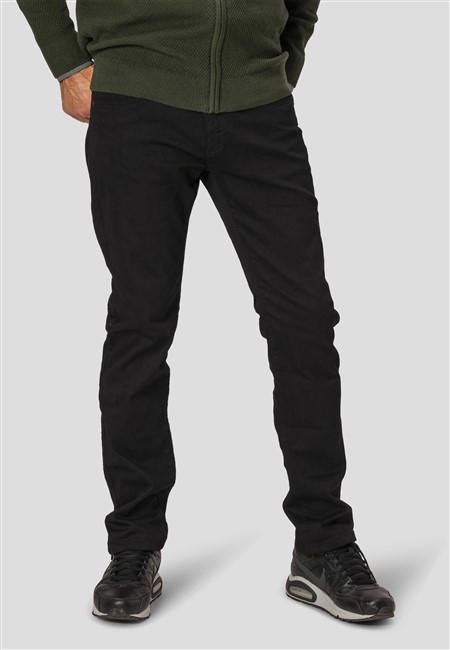 Pre End Jeans m. stretch Robbie L32, black wash