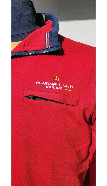 Redfield trui "Marina Club", rood
