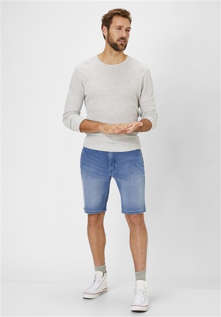 Redpoint Bermuda m. elast. boord, stretchy medium denim