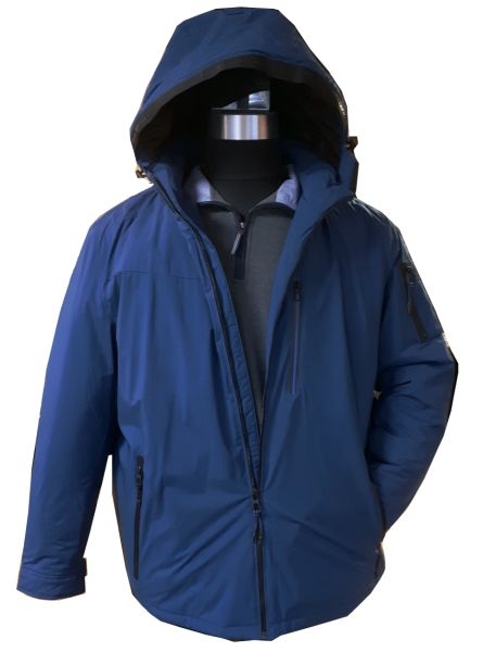 Redpoint winterjas DIXON stretch Protex, smoke blue