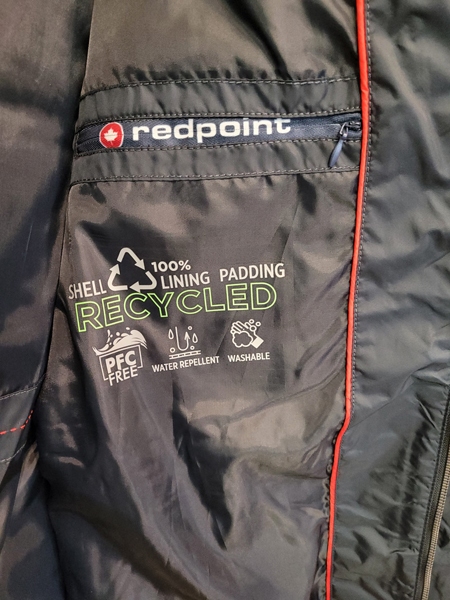 Redpoint winterjas REED Eco Recycled, antraciet