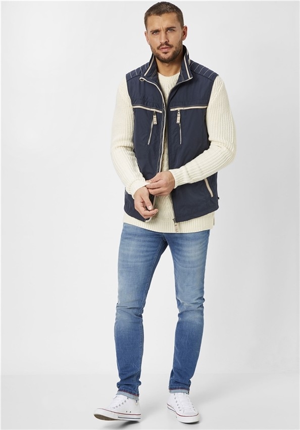 Redpoint zomer bodywarmer ARNE, navy blauw