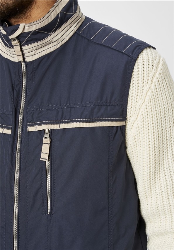 Redpoint zomer bodywarmer ARNE, navy blauw