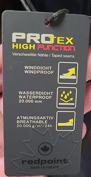 Redpoint zomerjas ALEXIS Outdoor Pro-Tex , sand