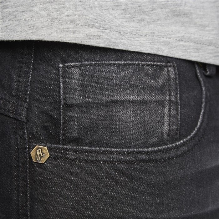 Replika jeans m. stretch RINGO L34, black used wash