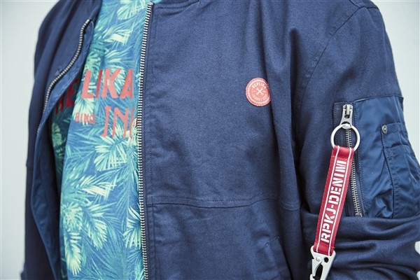 Replika Jeans Zomer jack m. stretch, navy