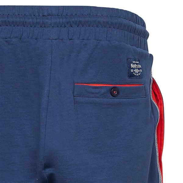 Replika sweat capri m. tricot boord, navy blue