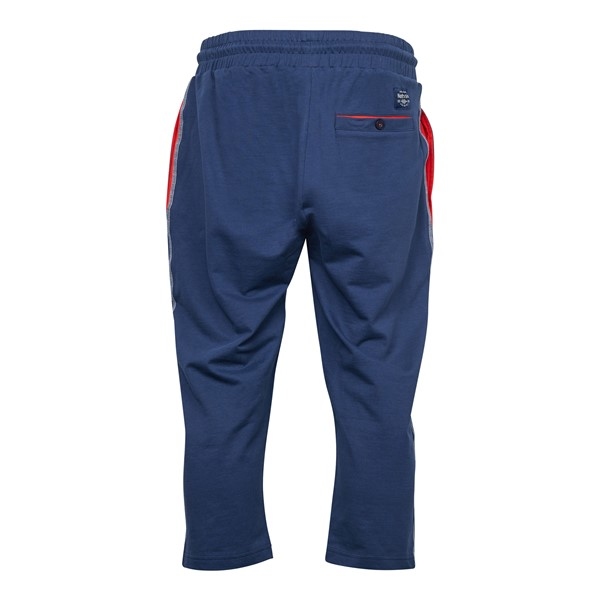 Replika sweat capri m. tricot boord, navy blue