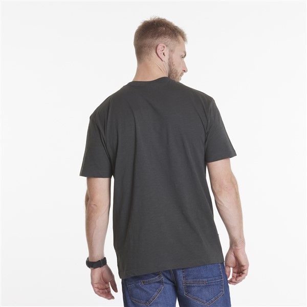 Replika T-shirt Johnny Cash, zwart/grijs