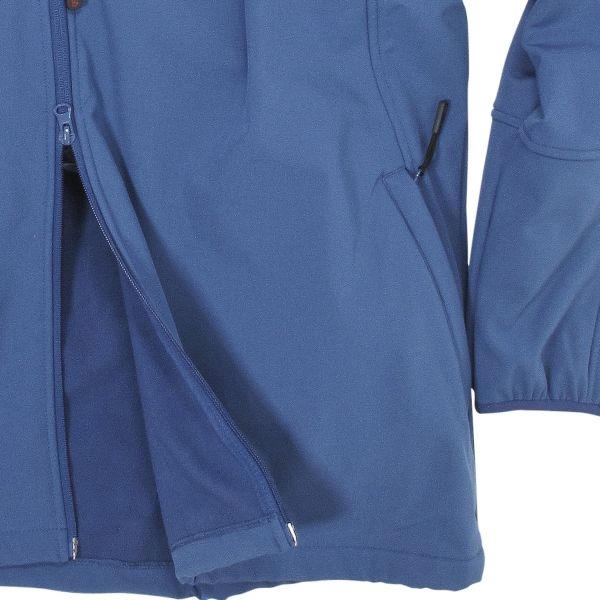 Softshell jas Arosa waterafstotend, royal blue