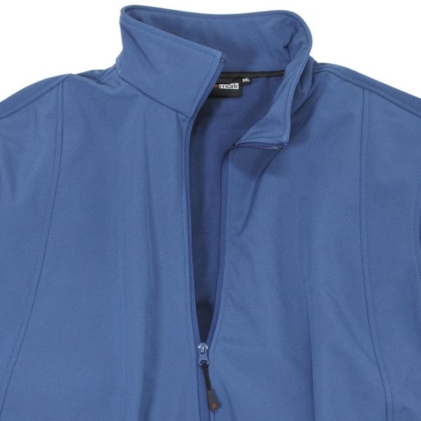 Softshell jas Arosa waterafstotend, royal blue