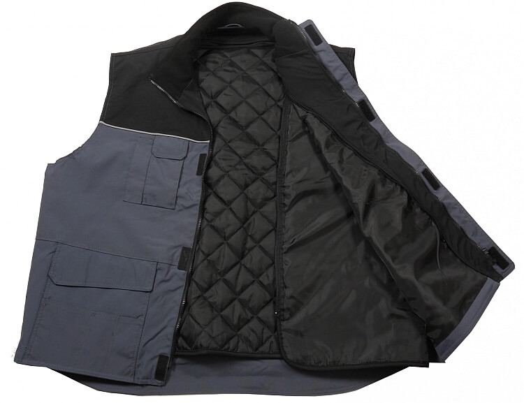 Werk Bodywarmer 2-in-1 Worker, antraciet