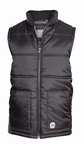 D555 quilted en gevoerde bodywarmer, zwart