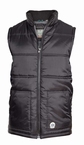 D555 quilted en gevoerde bodywarmer, zwart