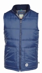 D555 quilted en gevoerde bodywarmer, navy