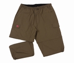Afritsbare 2-in-1 Cargo korte broek, khaki