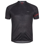 Fietsshirt korte mouw, zwart