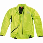 Cycling waterafstotend windjack, strong green