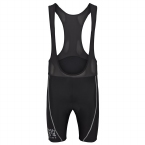 Fietsshorts m. suspenders, zwart