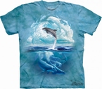 T-shirt Dolphin Sky