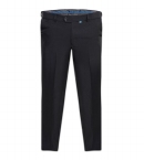 Terlenka broek m. rekbare taille, zwart